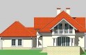Projekt domu jednorodzinnego LK&427 - elewacja 4