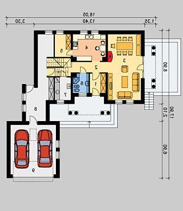 PARTER LK&427 - wersja lustrzana