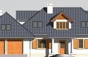 Projekt domu jednorodzinnego LK&458 - elewacja 1