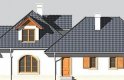 Projekt domu jednorodzinnego LK&458 - elewacja 2