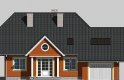 Projekt domu jednorodzinnego LK&468 - elewacja 1