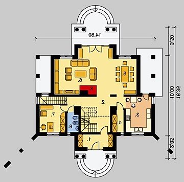 PARTER LK&474 - wersja lustrzana