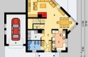 Projekt domu jednorodzinnego LK&480 - parter
