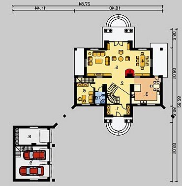 PARTER LK&481 - wersja lustrzana