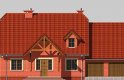 Projekt domu jednorodzinnego LK&484 - elewacja 1