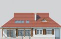 Projekt domu piętrowego LK&485 - elewacja 3