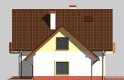 Projekt domu jednorodzinnego LK&488 - elewacja 4