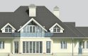 Projekt domu jednorodzinnego LK&491 - elewacja 2
