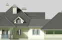 Projekt domu jednorodzinnego LK&491 - elewacja 3